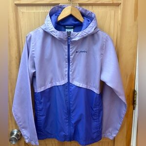 Columbia Kids' Two-Tone Purple Raincoat CL 16-20